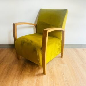 Sillón Klub Lime by Grete Jalk Dinamarca 1960’s