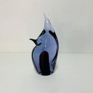 El Pinguino de cristal de murano by Seguso Italia 1970’s 22 cmm
