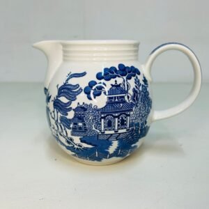 Lechera Blue Willow by Churchill Inglaterra 1970’s