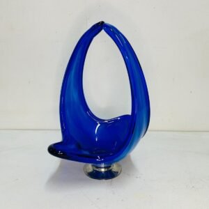 Archi “ Lazur” en cristal de murano Italia 1960’s 38x32 cm