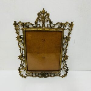 Marco Baroque en bronce tallado 26x30 cm