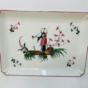 Bandeja “Aux Chinoise” by Villeroy&Boch Luxemburgo 1988 28x18 cm