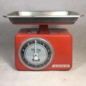 Báscula de 10Kg Stube Alemania 1960`s 24x23x12 cm