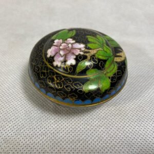 Pastillero de esmalte cloisonné 1960`s