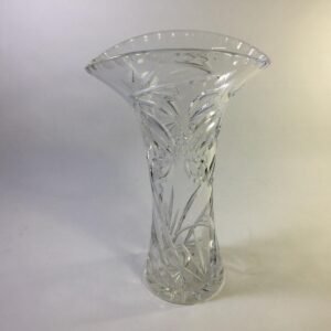 Jarrón de cristal Papillon  Baccarat Francia años 50 27 cm