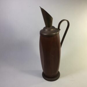 Jarra en madera y bronce “ Dhaila” Tunez 1980’s
