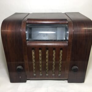 Antigua Radio Super 4W6 By Blaupunkt Berlín-Alemania 1934/1935 de gran uso en Alemania durante la Segunda Guerra Mundial
