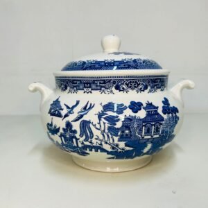 Sopera Blue Willow by Churchill Inglaterra 1970’s 20x27 cm