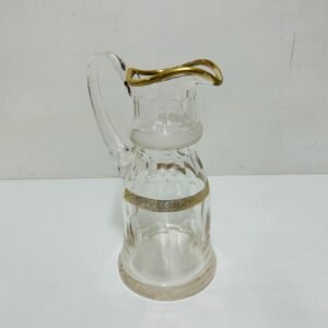 Jarré “ D’Orlean” en cristal St.Nazaire y oro fino 1960’s