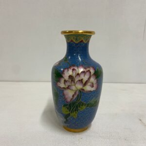 Jarrón en esmalté cloissonné China 1960’s 17 cm