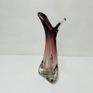 Jarrón “Velvete” by Paolo Venini linie para Murano Italia 1960’s by 42 cm