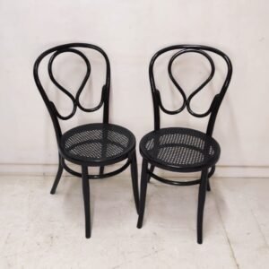 Pareja de sillas Thonet 20 by Gebrüder Thonet Frerés 1960’s