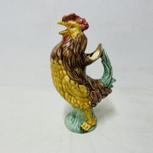 Poule mayólica by Digoin Sarreguemines Francia 1960’s 34 cm