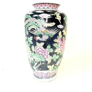 Jarrón Hibiscus Canton 1950’s 36 cm