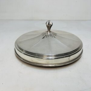 Marisquera “ Minho” en alpaca plata España 1970’s 26 cm