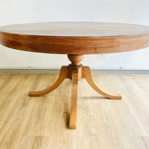 Mesa de comedor Queen Anne en roble inglés 1940’s