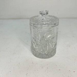 Bombonera “ Liemer” en cristal de Bohemia tallado 24% Pbo Rep. Checa 1960’s