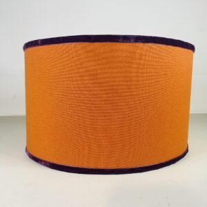 Pantalla Orange Velvet by la Opalina