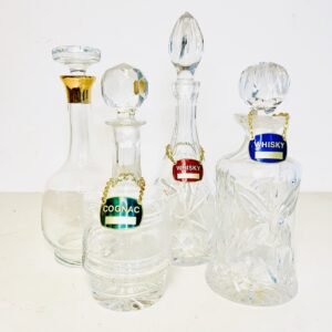Licoreras Baccarat, Bohemia, Waterford,Lorraine..mediados S.XX