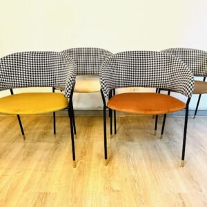 Set de 4 sillas Lounge Scottish Cocotte