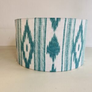 Pantalla Turquoise Ikat by la Opalina