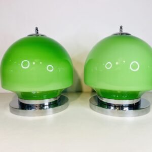 Exclusives Opaline lamps Vert serie LT by Carlo Nason para A.V. Mazzega Italia 1970’s 36 cm