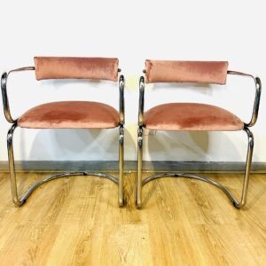 Pareja de butacas Cantilever Tubular Itten Alemania 1970’s
