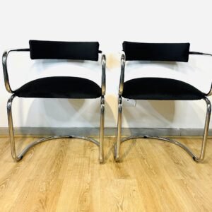 Pareja de butacas Cantilever Tubular Brandt Alemania 1970’s