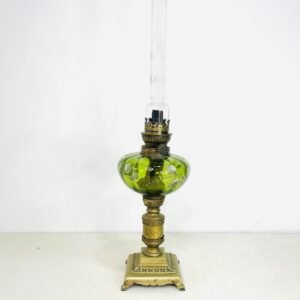 Antiguo Quinqué Kosmos Brenner Alemania Ppos S.XX 55 cm