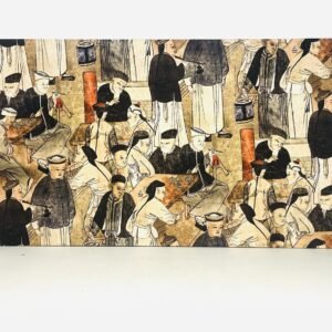 Lienzo Shanghai Market by la Opalina 53x94 cm