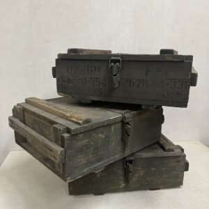 Caja militar UZRGM Polonia 1970’s 46x36x17 cm. Precio Ud.