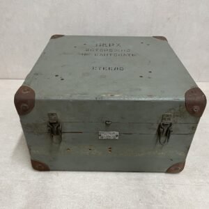 Caja militar antigua Unión Sovietica CCCP 1975 34x34x21 cm