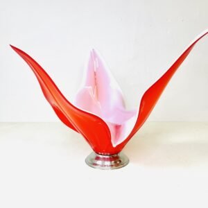 Alga Arancia de Murano By M&M Murano Italia 1960’s