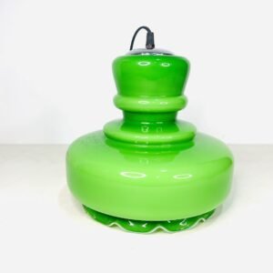 Lampara “ Appele” en cristal opalino Francia 1960’s