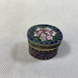 Cajita “ Nishel” en esmalte cloissonné