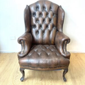 Sillón Club Royal Chesterfield Gainsborouhg Inglaterra 1950’s