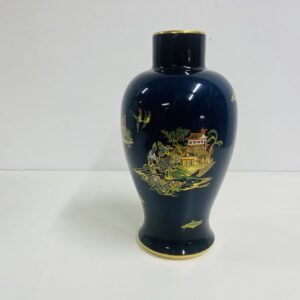 Jarré Cobalt Royale by Carlton Ware Inglaterra 1960’s 30 cm