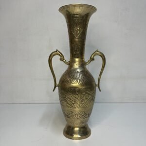 Ánfora india Damasquina 1970’s 40 cm