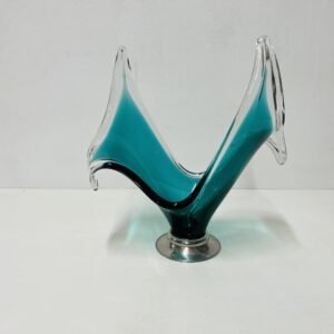 Archi “ Cyclade” by Barbini Murano Italia 1970’s 35x38 cm