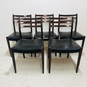 Sillas de comedor Modelo 78 by Niels Otto Møller para JL Møllers Møbelfabrik  Dinamarca 1962
