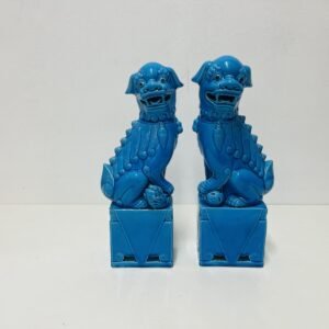 Pareja de Perros Foo 35 cm China 1960’s