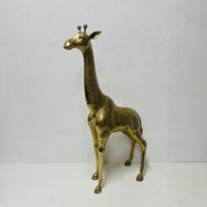 Jiraffe en latón pulido 1970’s 48x85 cm