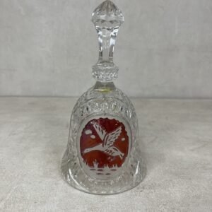 Campanilla “Cygne” en cristal de Lorraine circa 1970’s