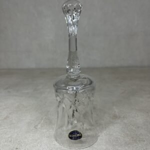 Campanilla de Cristal de Bohemia “karlovy “ 24% Pbo Checz 1970’s