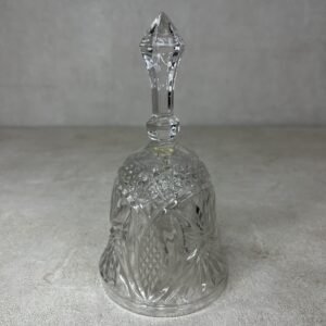 Campanilla de cristal “ Krydze” en cristal tallado de Bohemia 24%Pbo Checz 1960’s
