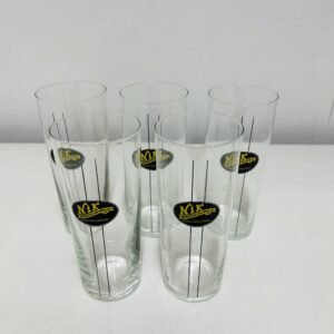 Set de 5 vasos Nik Islas Canarias 1970’s