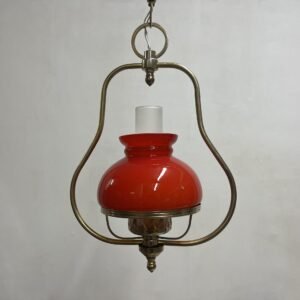 Làmpara de techo “ Nicelle” opalina 1940’s