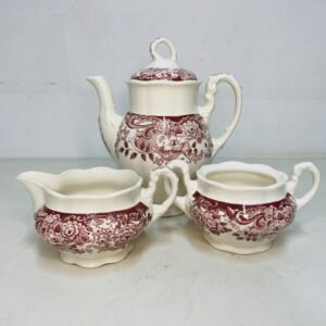 Servicio de café La Cartuja Rose serial 1194 by Pickman