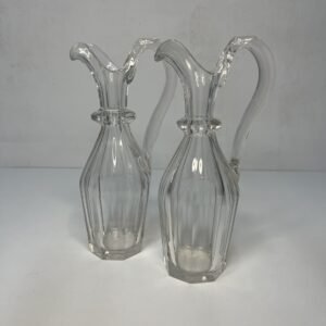 Combo de servicio” Marlene” en cristal Lorraine francés 1970’s