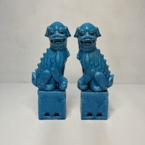 Pareja de Perros Foo China 1960’s 31 cm